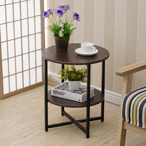Small round sofa side - round, table