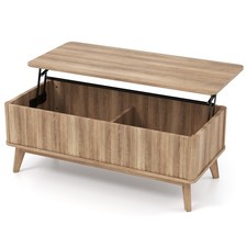 Fluted Lift Top Coffee Table