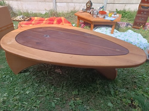 Indoor oval coffee table - oval,