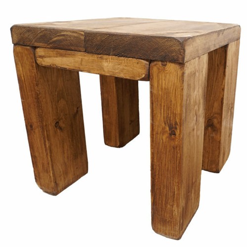 Coffee side table solid - coffee, wood