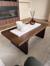 Walnut Wooden Coffee Table New