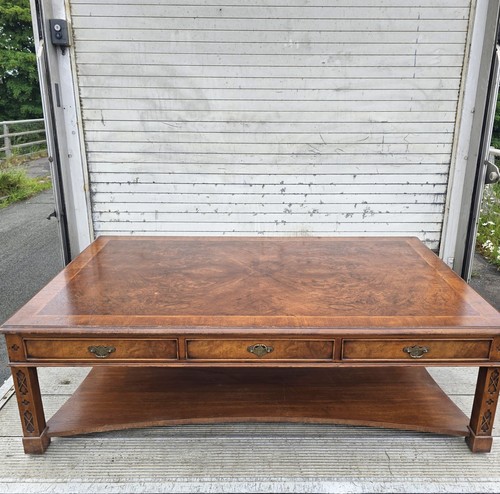 Stunning burr walnut georgian - walnut,