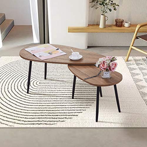 Goldfan triangle coffee table - coffee,