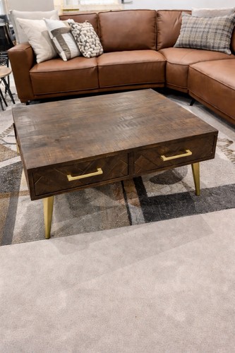 Dark walnut solid wood coffee - walnut,